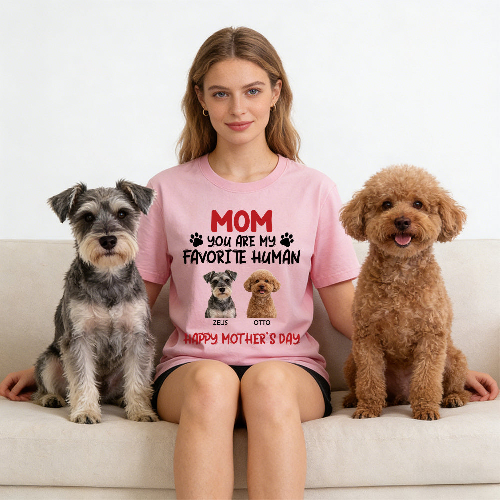 Personalisiertes Muttertag Haustiermama T-Shirt | inCloth65