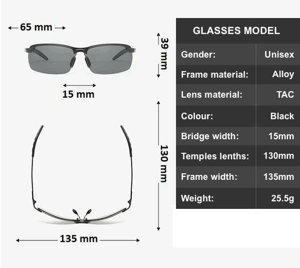 Bruchfeste polarisierte Sonnenbrille